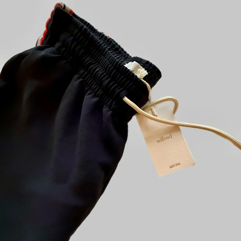 Aritzia NWT Wilford Thesis Pant Mid-Rise with Drawstring Waist Sweatpants - Picture 6 of 8